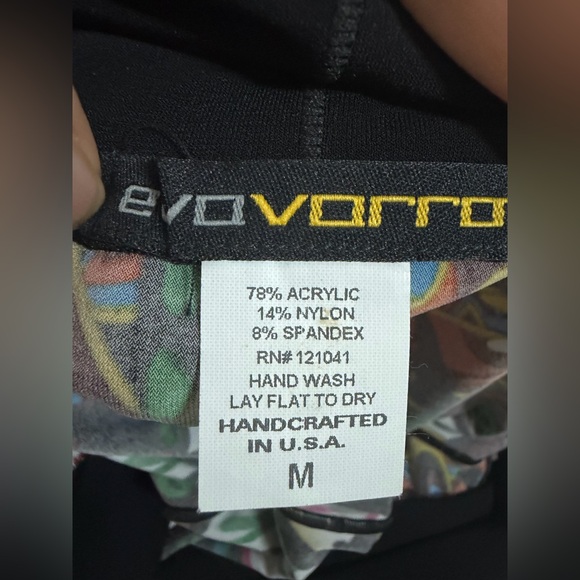 Eva Varro Scoop Neck Off Shoulder Artsy Tunic Top Blouse Size M - Picture 2 of 5